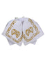 Niños 
Moño de Charro Mexicano 100% Poliéster Blanco/Dorado 600143