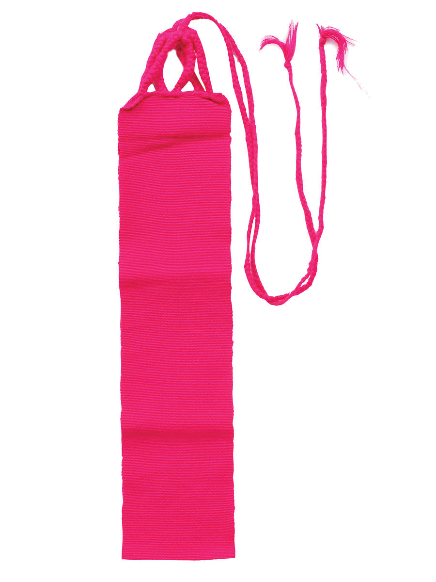 Cinturón Artesanal Tradicional Mexicano Fucsia 601450