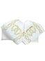 Adult 
Mexican Charro Bow Tie 100% Polyester Ivory/Gold  601601