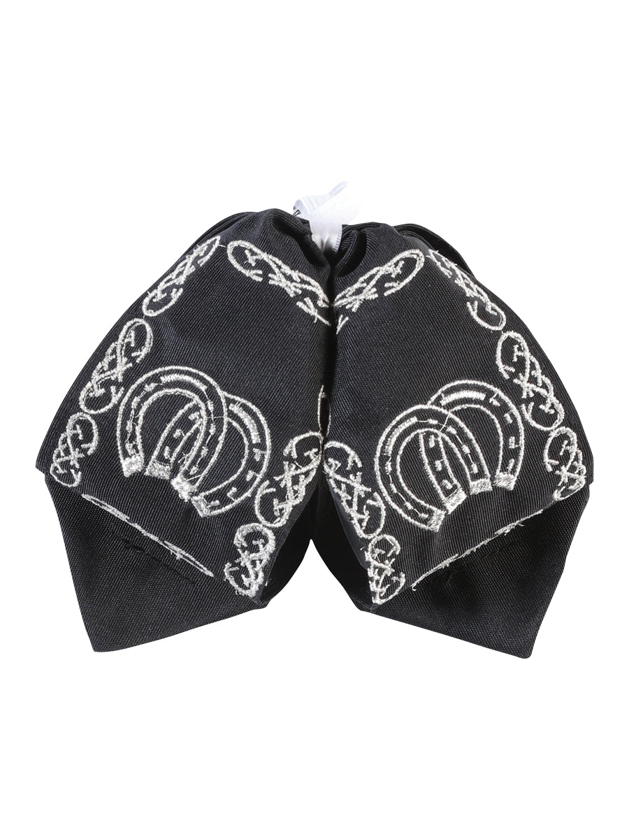 Niños 
Moño de Charro Mexicano 100% Poliéster Negro/Dorado 601813