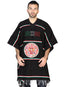 Artisanal Mexican Poncho 100% Acrylan Black 602562