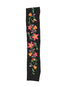 Elastic Embroidered Headband Black 602770