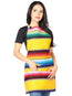 Artisanal Mexican Zarape Apron 100% Acrylan Yellow 603580