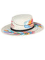 Sombrero Mexicano Artesanal de Ante Negro Pintado a Mano 603728