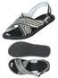 Sandalias Artesanales Mexicanas 50% piel, 50% sintético Negro 603785