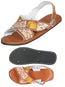 Sandalias Artesanales Mexicanas 50% Cuero, 50% Sintético Natural 603793