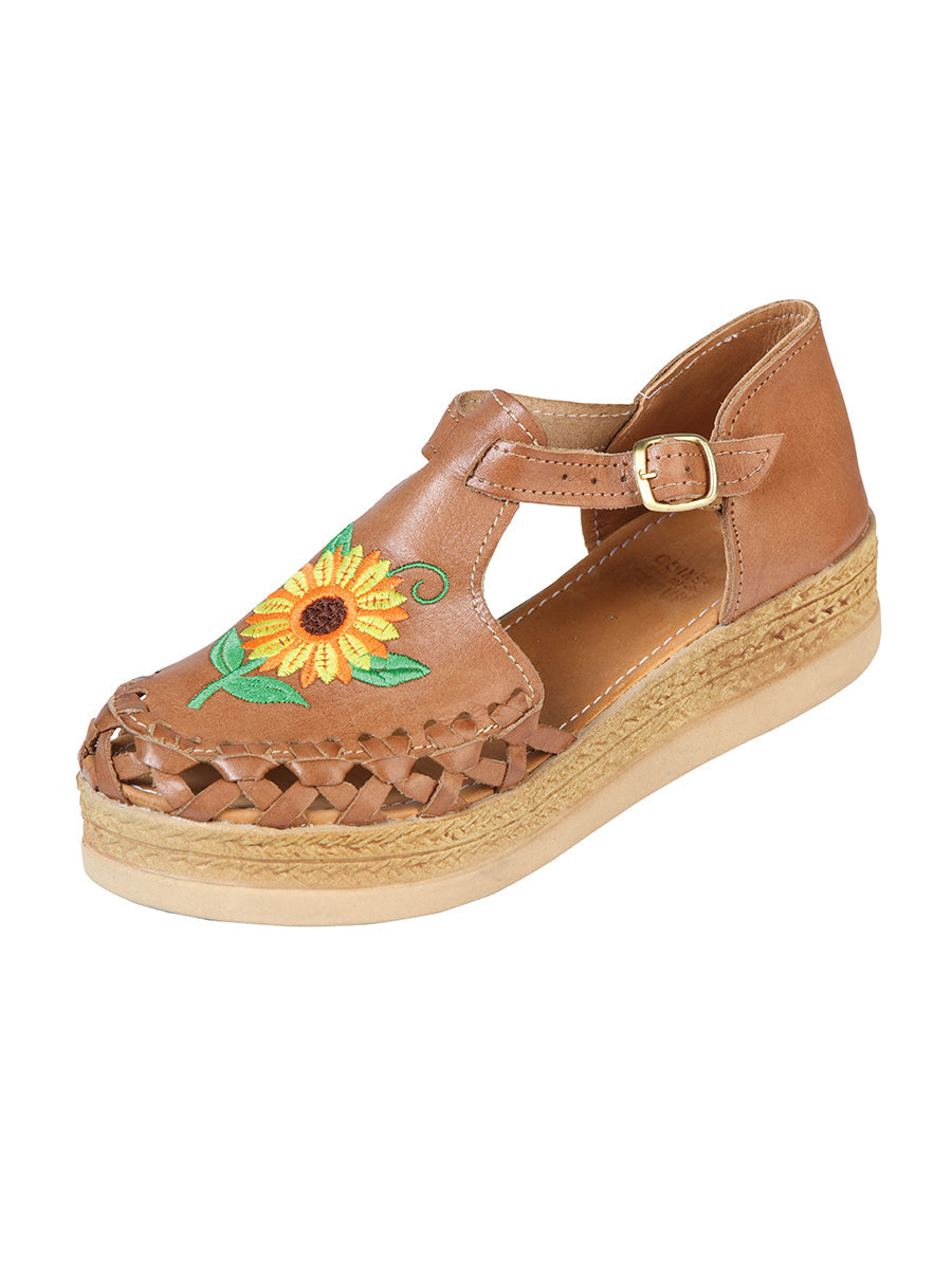 Sandalias Mexicanas Artesanales Piel Tang 603922