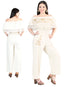 Mono Artesanal Bordado 100% Algodón Beige 603998