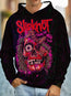 Sudadera con capucha estampada unisex – Sudadera informal con diseño gráfico
