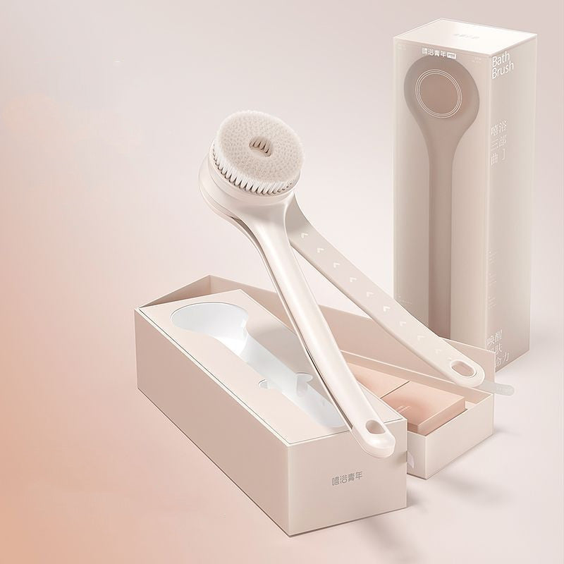 🚿 Cepillo de baño eléctrico – Cepillo de mango largo para frotar la espalda automáticamente