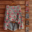 Women’s Fall Wildflower Print Long Sleeve T-Shirt