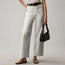 Pantalones de traje de color liso, de talle alto, adelgazantes y talla grande