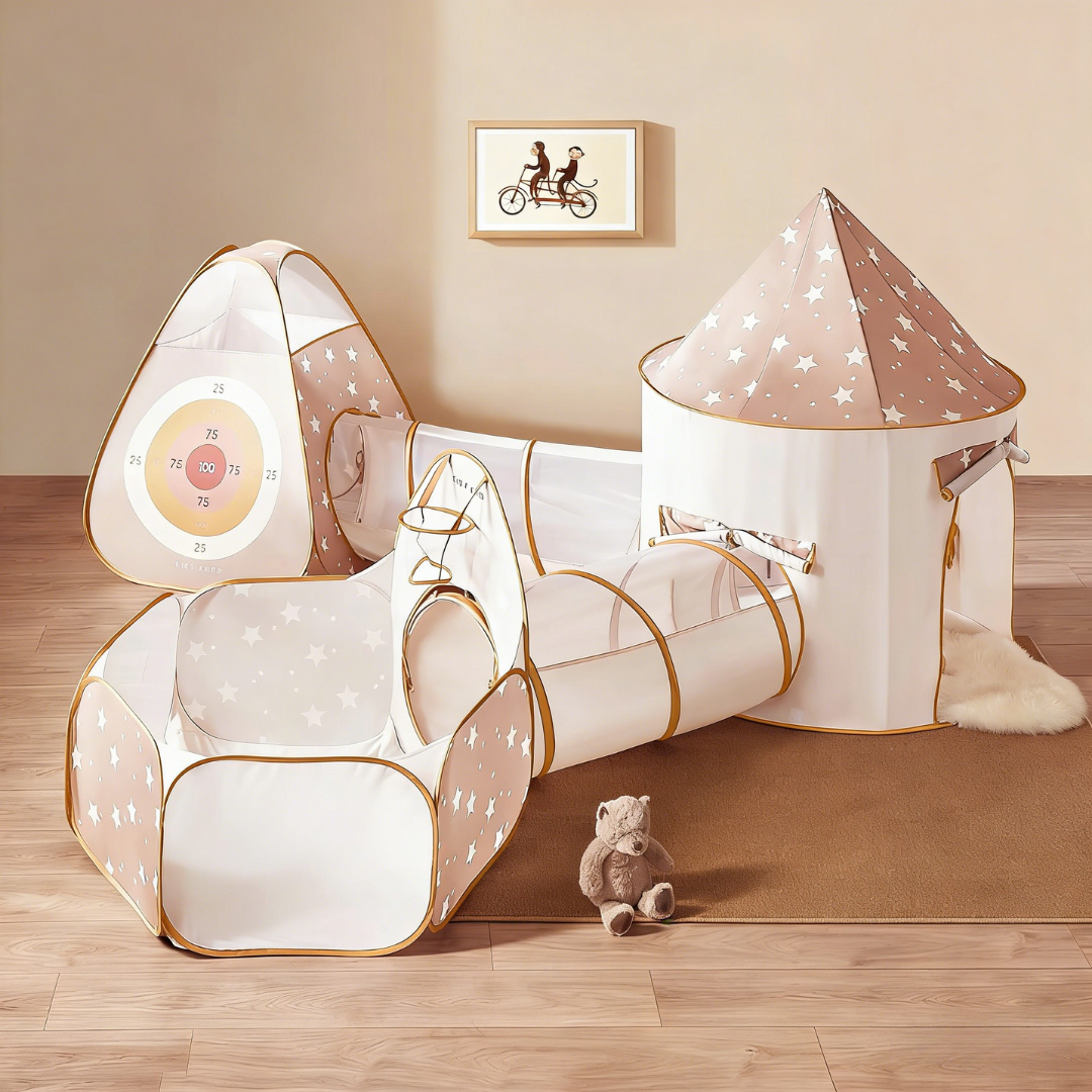 Túnel de juego 5 en 1 Tiny Land® Discovery Sin pelotas