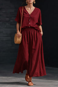 wine-red