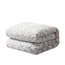 Manta de piel sintética DaDa Bedding Luxury Dreamy Milky White & Purple Sherpa con parte trasera de sherpa (M3395)