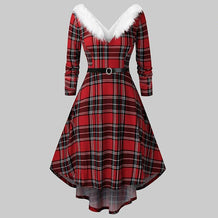 red-plaid