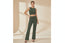 Pantalones de mujer elásticos de talle alto estilo informal de negocios