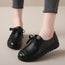Zapatos Planos de Trabajo Negros para Mujer – Suela Blanda Antideslizante