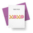 Abrazos y Besos - Churros & Conchas XOXO Love Card