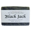 Jabón natural de leche de cabra | Exfoliante sensual para hombres | Black Jack