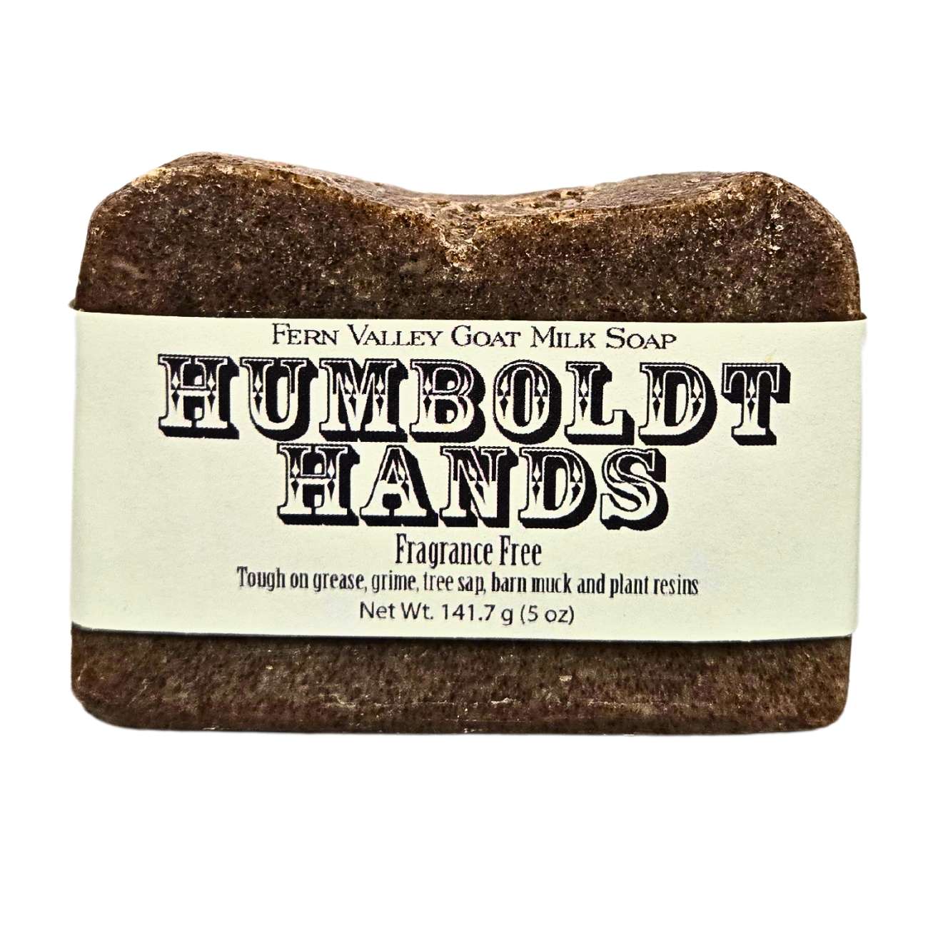 Jabón Natural de Leche de Cabra | Limpiador de Manos de Alta Resistencia Humboldt Hands | Sin Fragancia