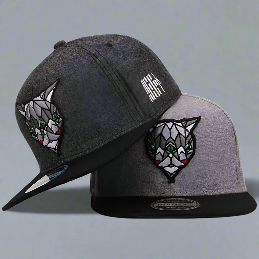 Gorra snapback unisex con ojos de diablo en 3D