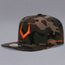 Gorra Unisex de Lana Gris con Cierre a Presión