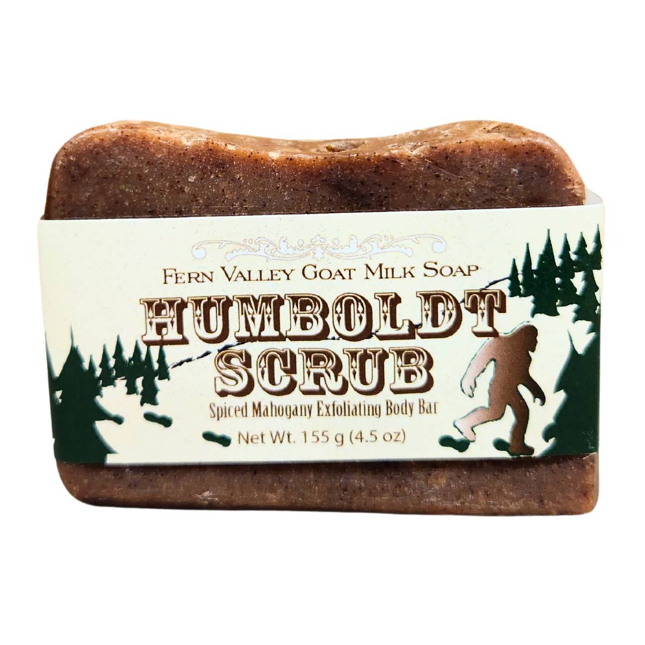 Jabón de leche de cabra natural | Barra exfoliante corporal | Humboldt Scrub