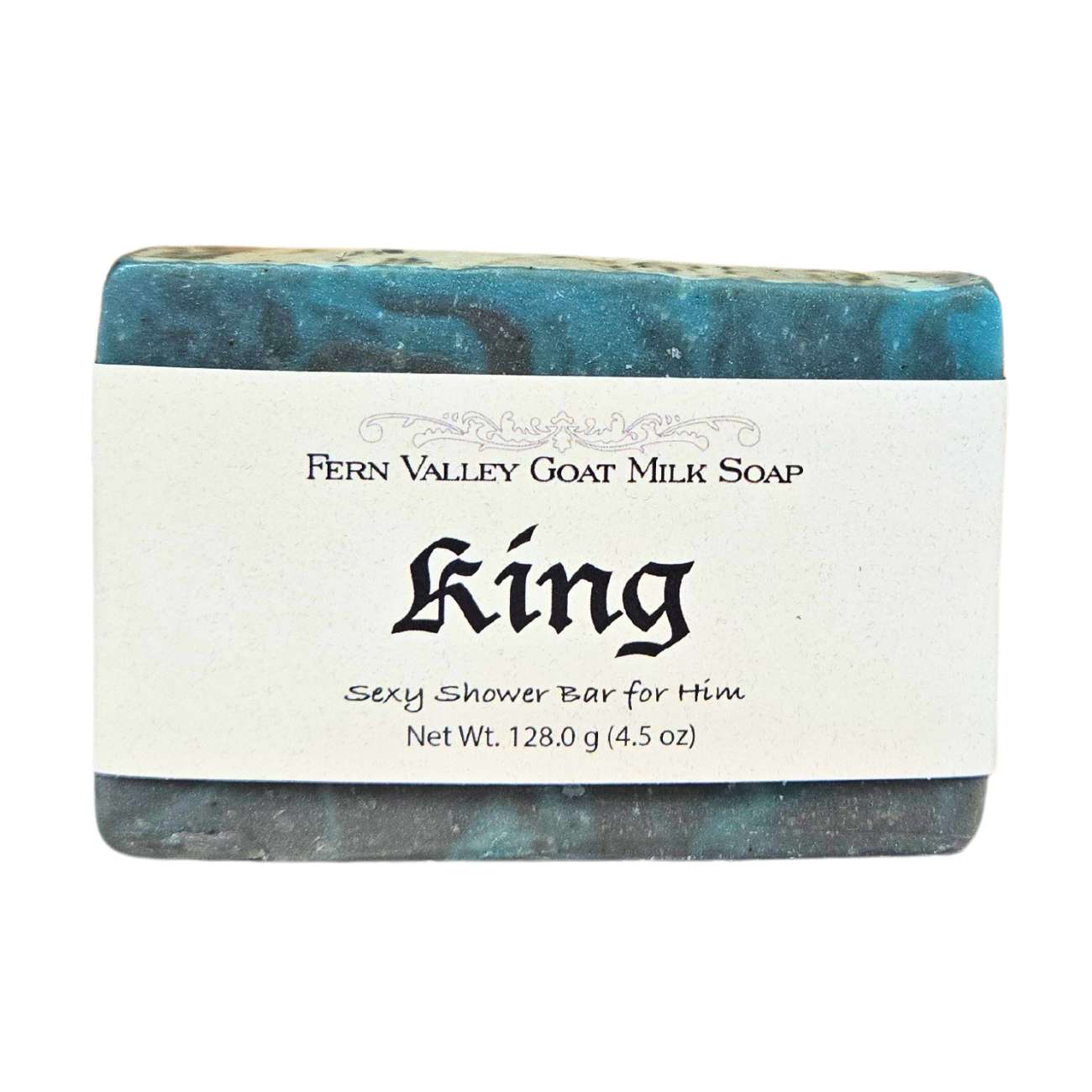 Jabón Natural de Leche de Cabra | Exfoliante | Rey - Aroma a Colonia Sexy