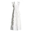High-grade Stitching Three-dimensional Flower Sling Dress