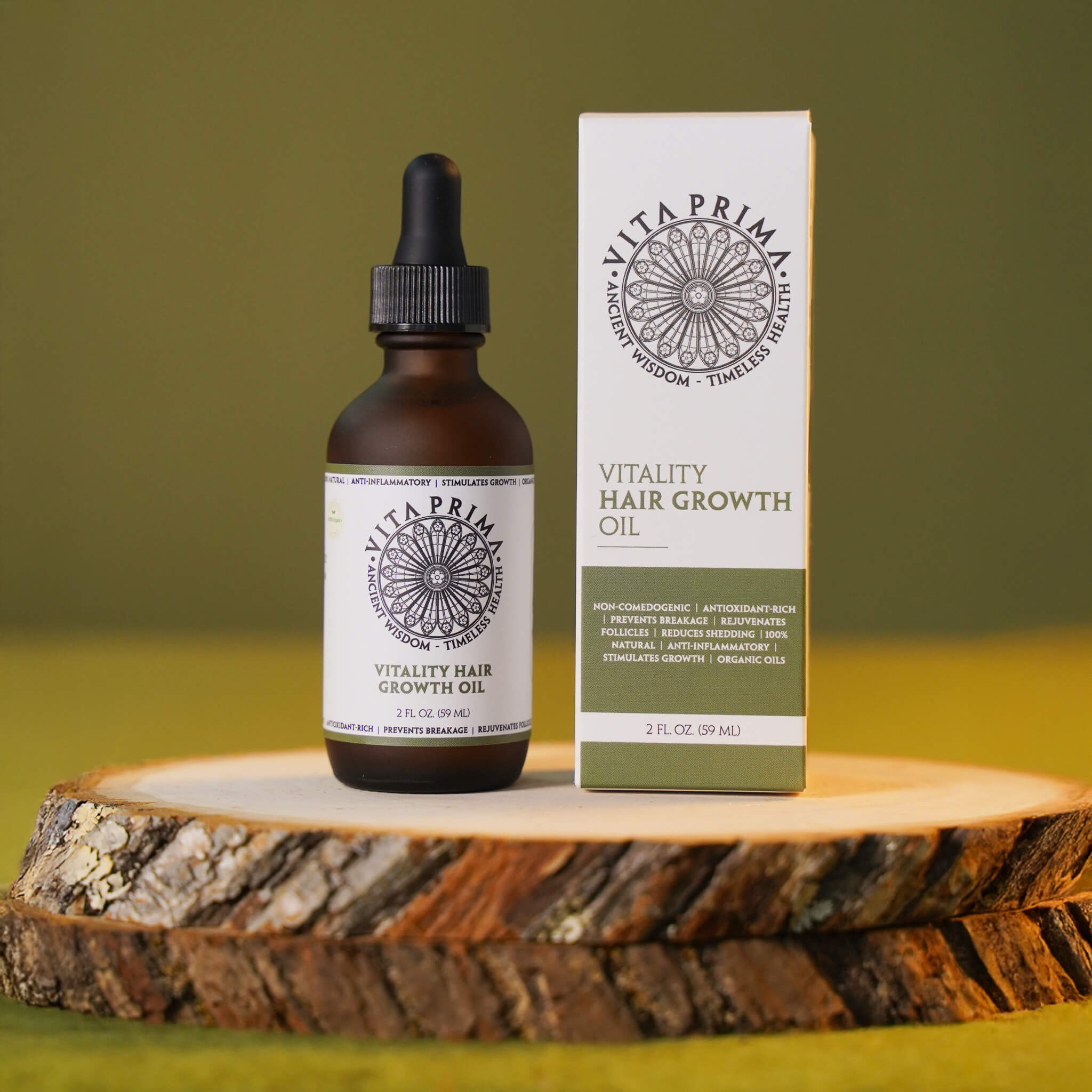 Aceite para el Crecimiento del Cabello Vitality