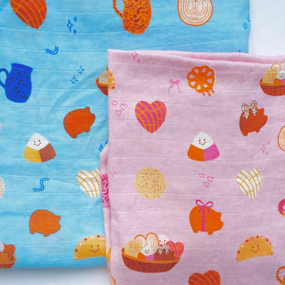 Pan Dulce Muslin Swaddle