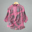 Vintage Cotton-Linen Button Down Blouse