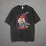 🪚 Chainsaw Man Acid-Washed Vintage Graphic T-Shirt – Harajuku Streetwear
