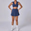 Conjunto de Falda de Tenis Sin Costuras – Conjunto de Entrenamiento de Secado Rápido
