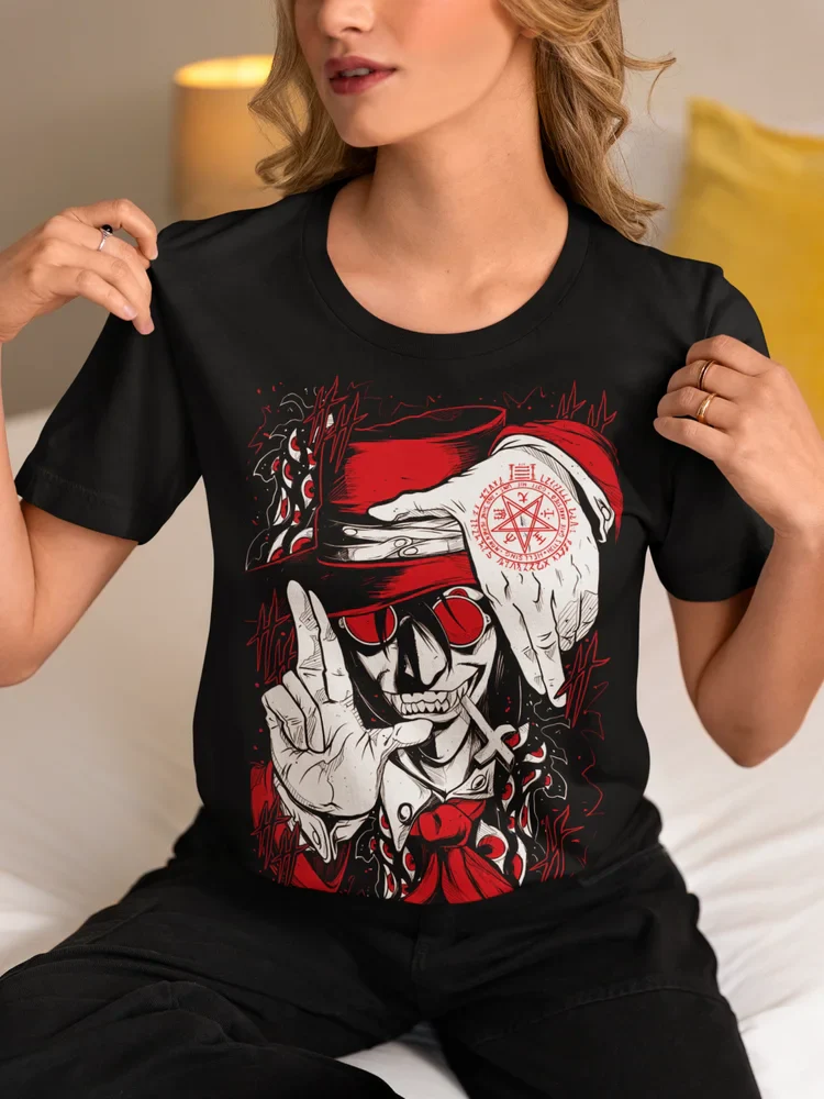 Camiseta casual de algodón con estampado Ultimate Vampire