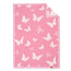 Butterfly Jacquard Knit Baby Blanket