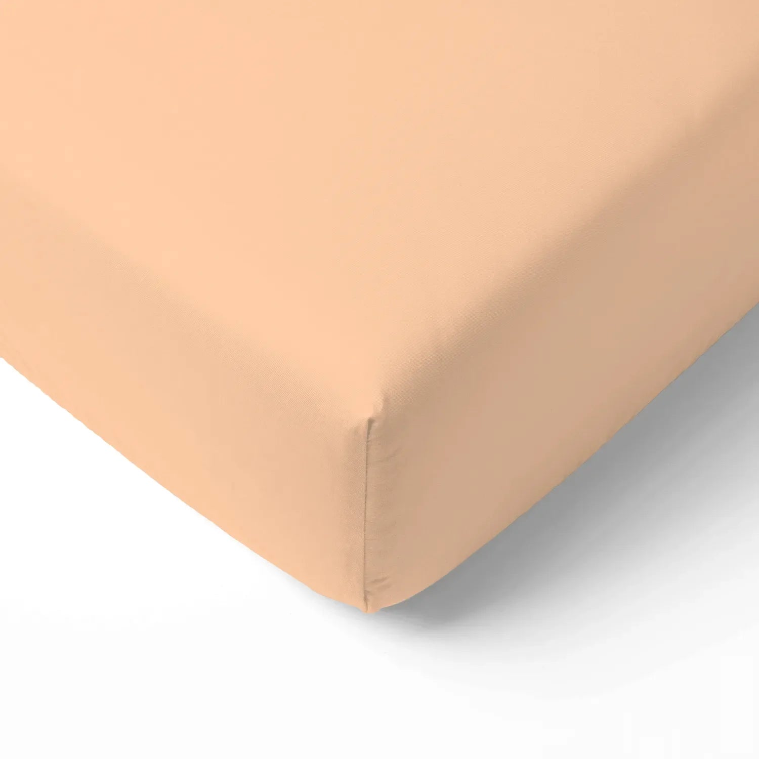 Sábana bajera de bambú en color Peach Fuzz