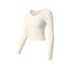 SculptFit Long Sleeve Yoga Crop Top