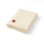 Classic Knit Cotton Baby Blanket in Cream