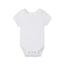 Bamboo Baby Bodysuit in White