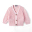 Classic Cardigan with Pockets in Pink