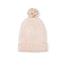 Knit Baby Pom Beanie in Beige