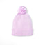 Knit Baby Pom Beanie in Lilac