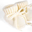 Knitted Booties in Cream