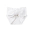 Knitted Oversized Topknot in White