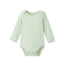 Long Sleeve Baby Bodysuit in Sage Green