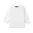 Knit Rollneck Baby Sweater in White