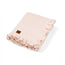 Ruffled Edge Knit Baby Blanket in Beige