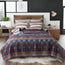 Juego de colcha acolchada tribal DaDa Bedding estilo bohemio azteca del sudoeste (KSX-002)